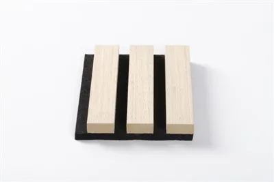 Oak Acoustic Slat Wood Wall Panels Natural