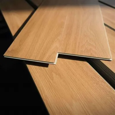 SPC Flooring 100% Virgin PVC And Calcium Carbonate